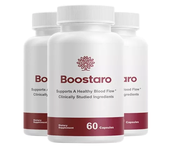 Three-bottle Boostaro package